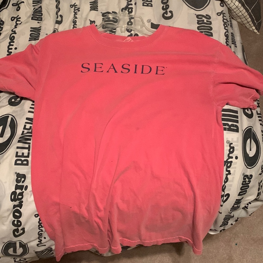 Mens Seaside Shirt , small pen stain not very noticeable